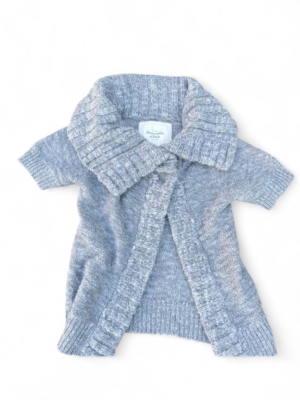 Vintage Abercrombie & Fitch Short-Sleeve Cardigan Sweater